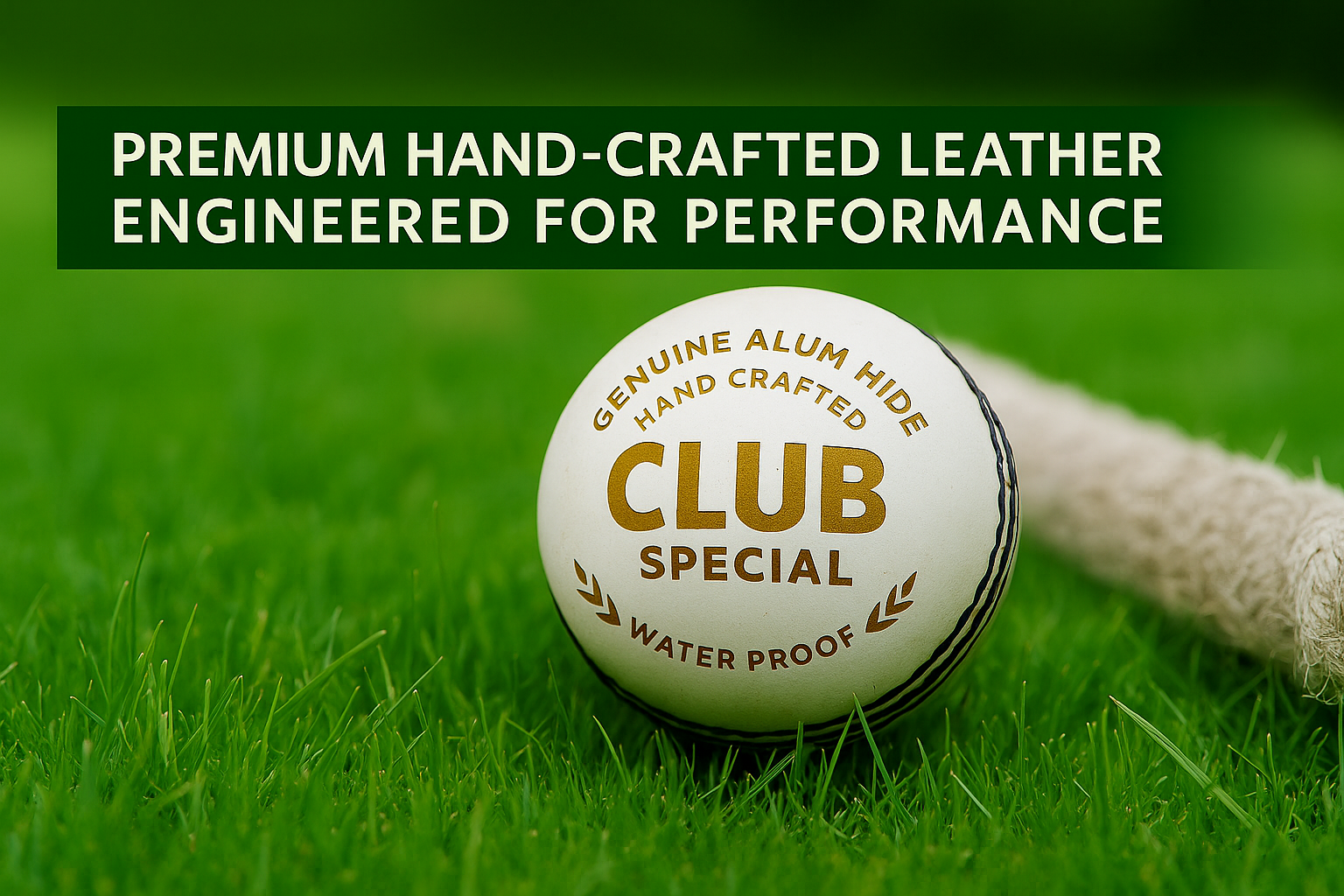 GM8 CRICKET LEATHER BALL